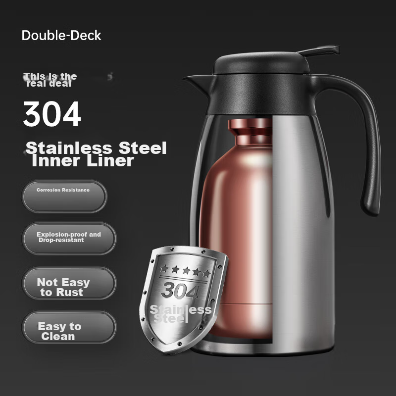 Chuidahuang Insulated Pot, 304 Stainless Steel, Large Capacity for Home Use, Wat...