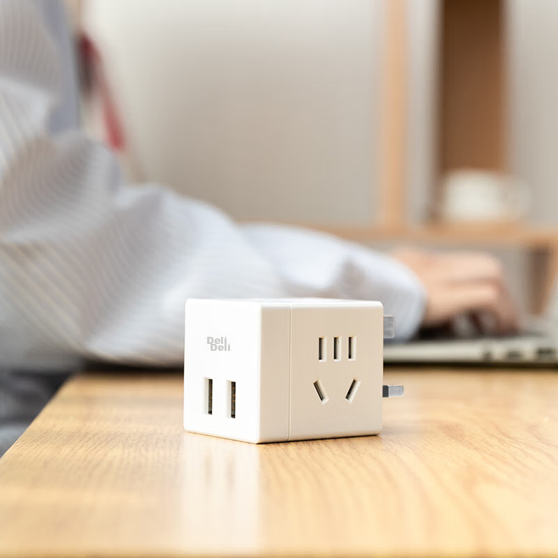 Deli English to Chinese Standard Travel/International Socket, Power Adapter, Con...