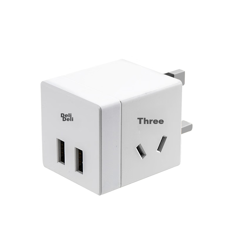 Deli English to Chinese Standard Travel/International Socket, Power Adapter, Con...