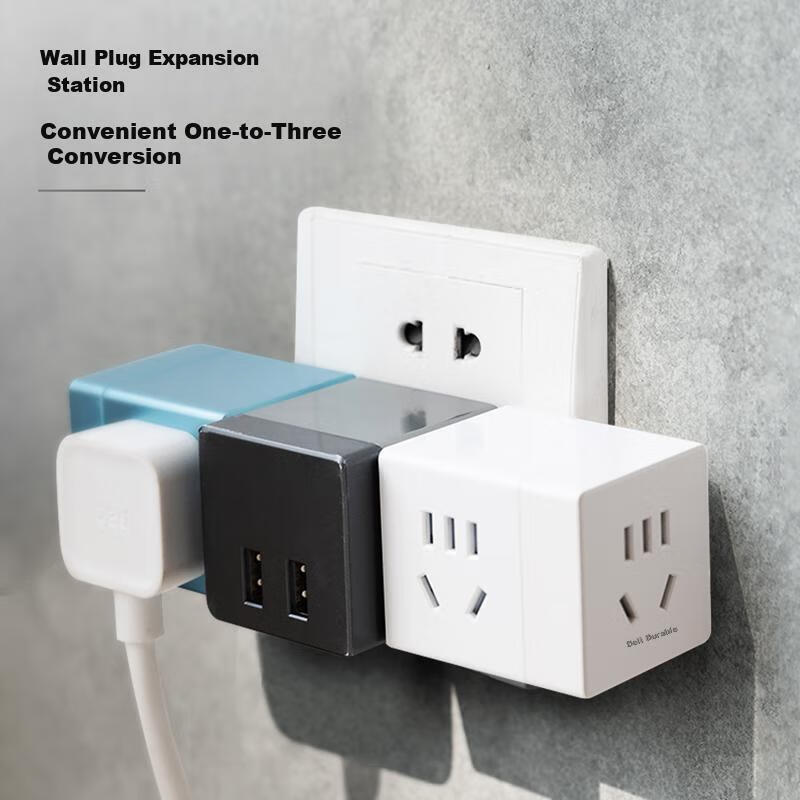 Deli English to Chinese Standard Travel Socket, Power Adapter, Converter Plug, M...