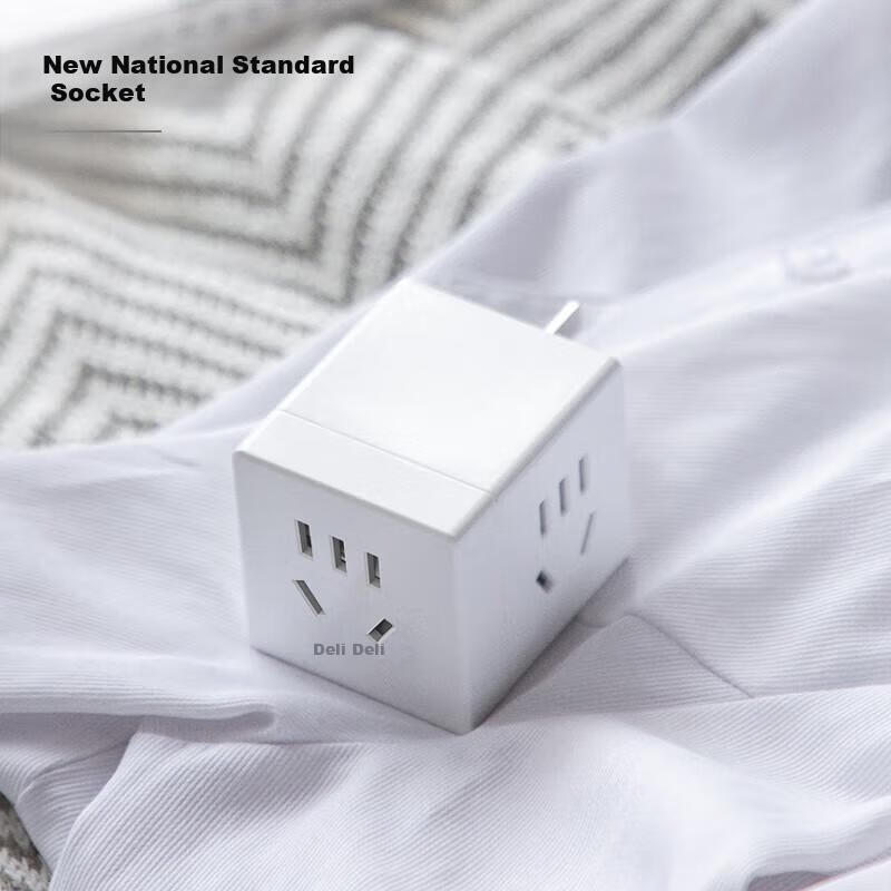 Deli English to Chinese Standard Travel Socket, Power Adapter, Converter Plug, M...