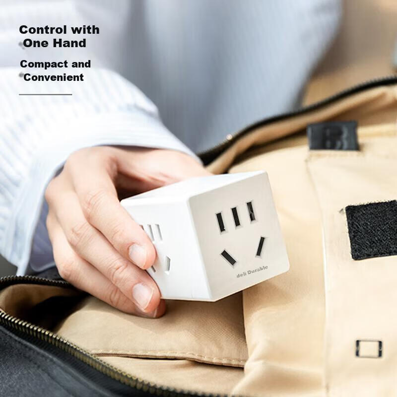 Deli English to Chinese Standard Travel Socket, Power Adapter, Converter Plug, M...