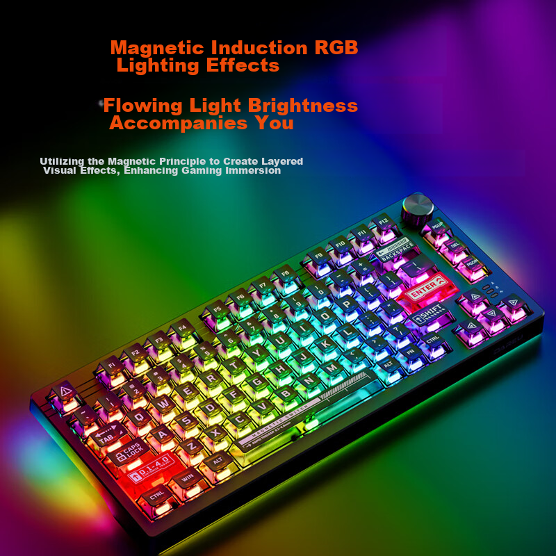 Dareu EK75 Magnetic Switch Keyboard, Mechanical Keyboard, 75-Key Layout, Gaming...