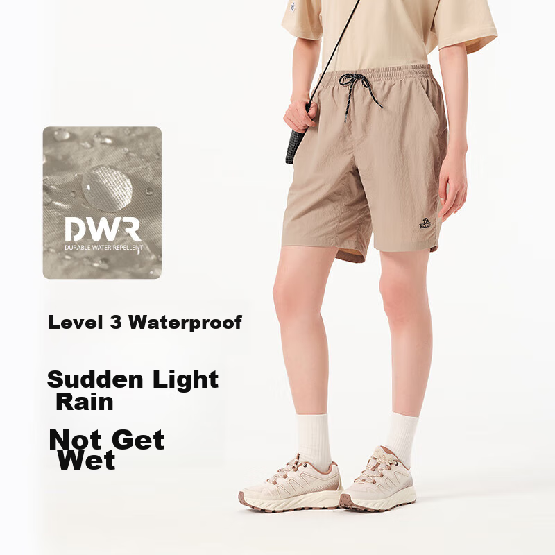 Pelliot [Mountain Series] Outdoor Quick-Dry Shorts, Casual Five-Point Pants for...