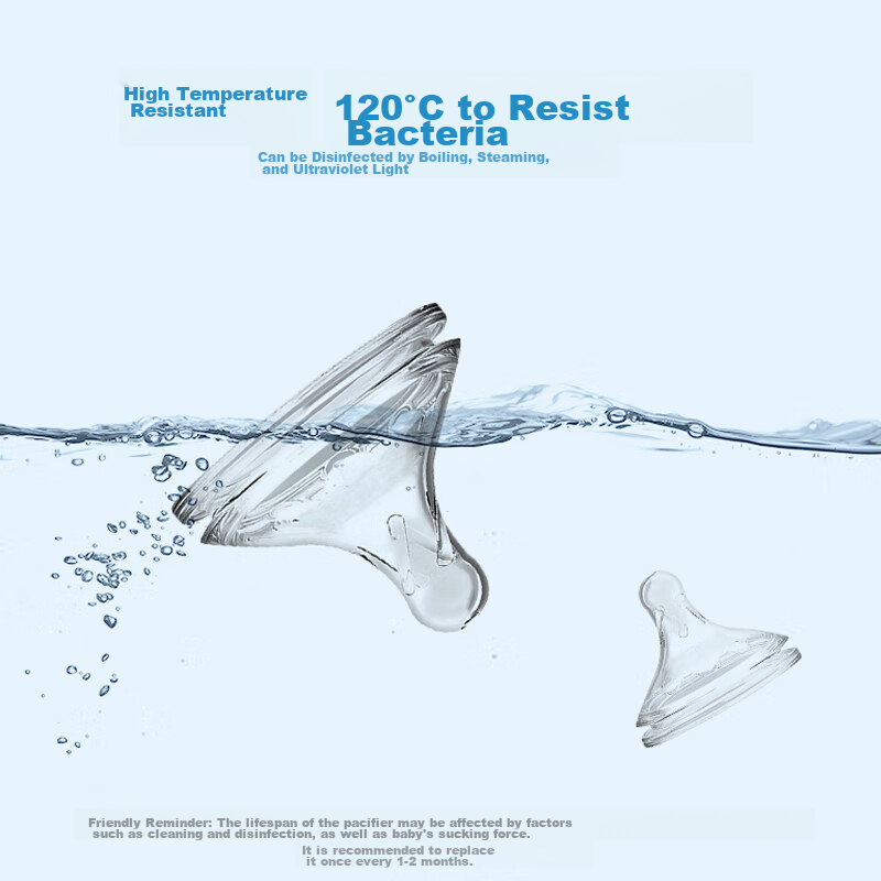 Dr. Brown's Wide-Neck Nipple (0-1 Month Slow Flow) for Newborns And Premature Ba...