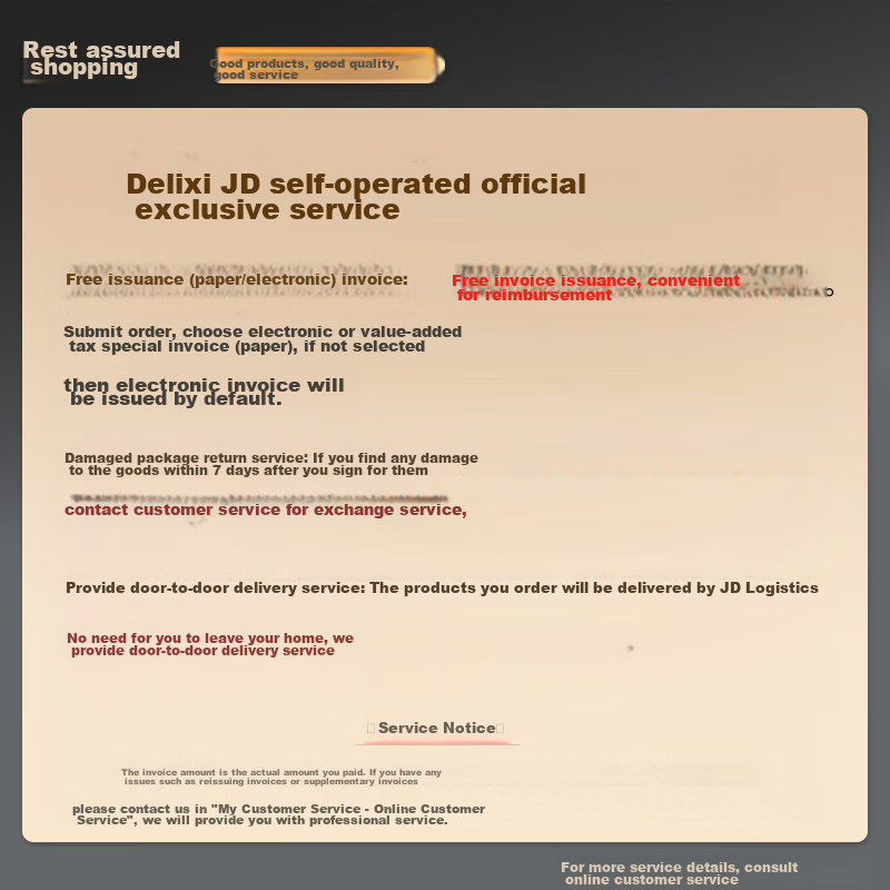 Deli Coral Sea Thermal Receipt Paper, 80*80mm, 40 Rolls, Restaurant Takeout Rece...