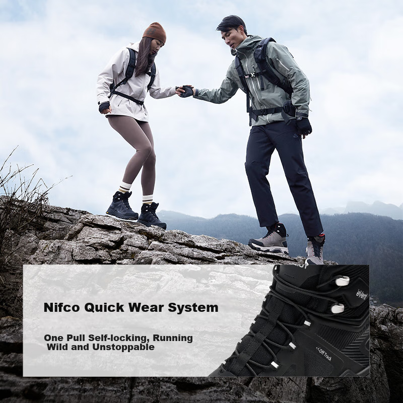 Pelliot MT-Master Outdoor Climbing Shoes Men and Women eVent Waterproof Vibram A...