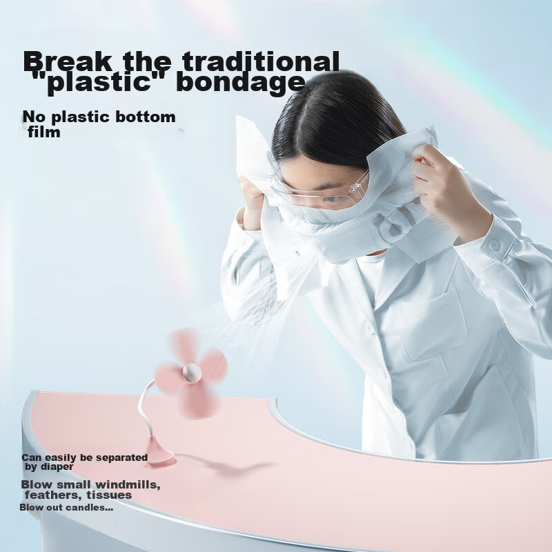 Bibababy [Brand Direct Supply, Safe Quality] Panda Pangda Diapers, M Size 50 Pie...