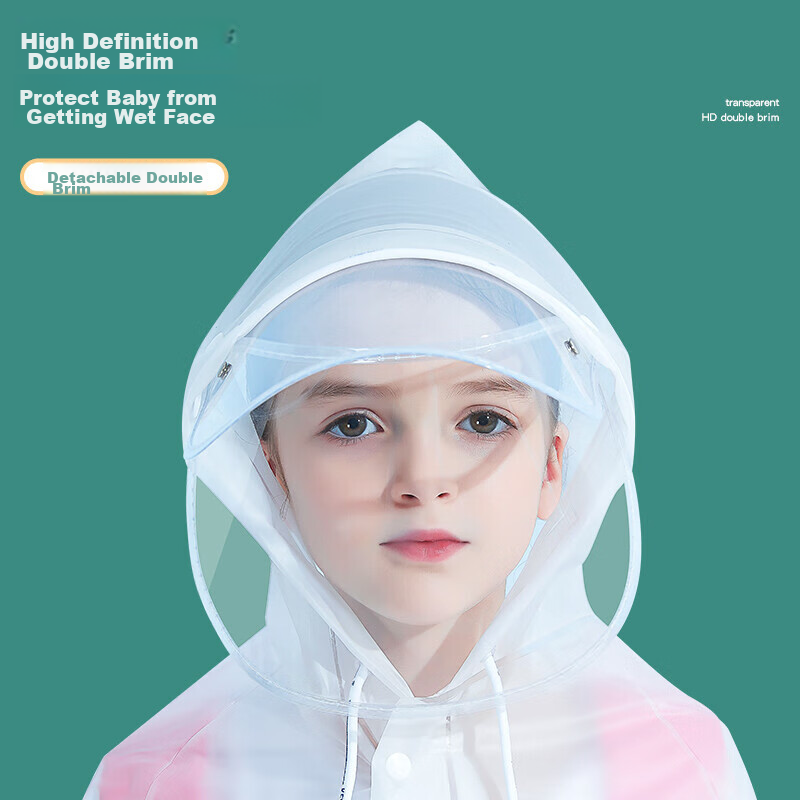 KEYRU Children's Raincoat for Elementary School Students And Kindergarteners, wi...