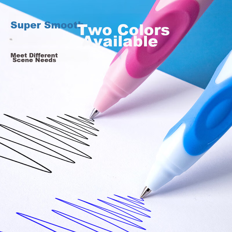 Chenguang (M&G) Stationery Retractable Erasable Gel Pen, Butterfly Grip Crystal...