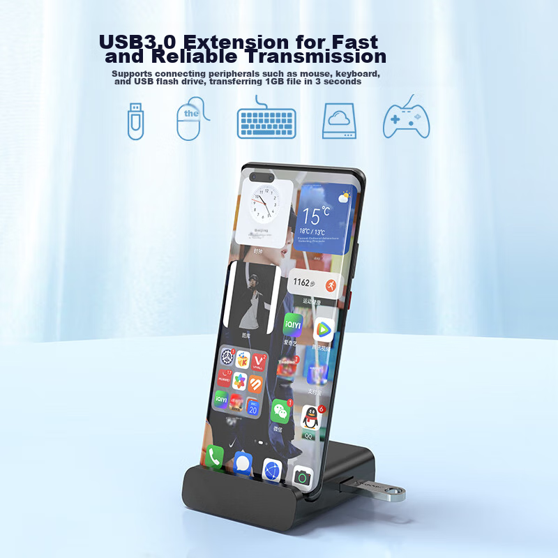 NEWDERY Switch Portable Dock, NS Charger, OLED Screen Mirroring Cable, Console C...