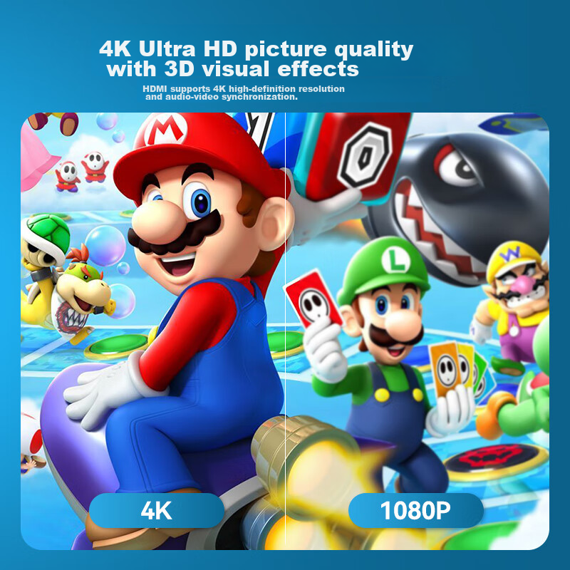 NEWDERY Switch Portable Dock, NS Charger, OLED Screen Mirroring Cable, Console C...