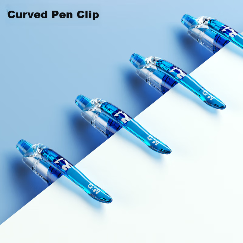 M&G Stationery GP1008 Retractable Gel Pen, Student 0.5mm Signature Pen, Business...