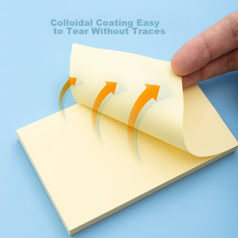 [Lowest Price Online] M&G Stationery 100 Sheets Solid Yellow Sticky Notes, Adhes...