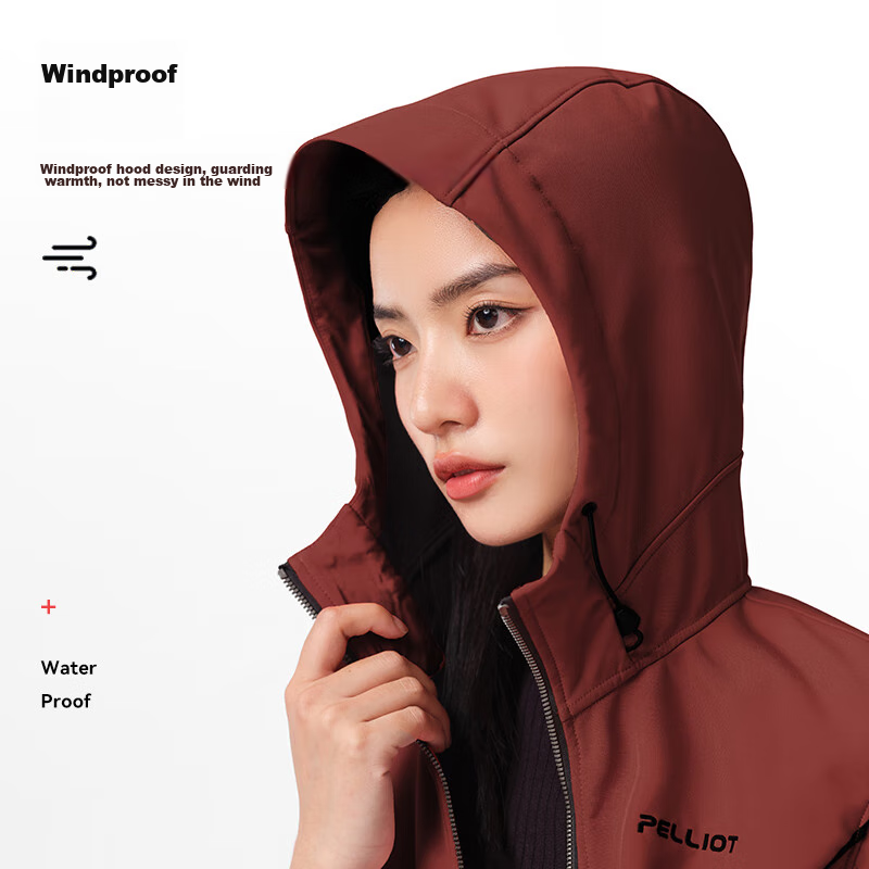 Pelliot Outdoor Softshell Jacket, Spring Season, for Men And Women, Hiking And M...