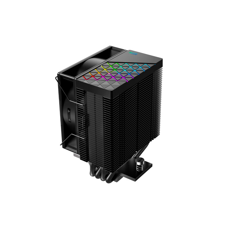 PCCOOLER Red Sea H4 ARGB Black CPU Air Cooler (4 Heat Pipes/PWM Fan/RGB Top Cove...