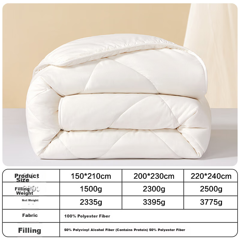 Boyang Home Textiles, Simple A-Class Antibacterial 50% Soybean Fiber Comforter,...