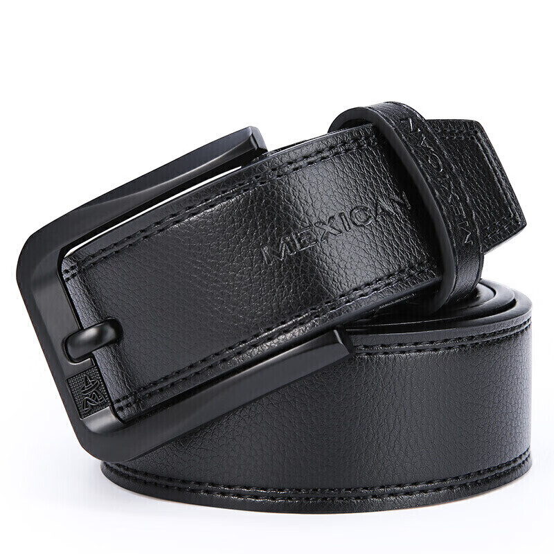 Scarecrow Men's Belt, Pin Buckle, Genuine Leather, Business Waistband, Casual Tr...