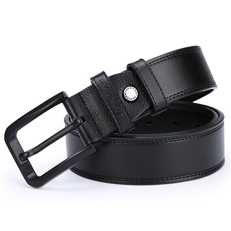 Scarecrow Men's Belt, Pin Buckle, Genuine Leather, Business Waistband, Casual Tr...