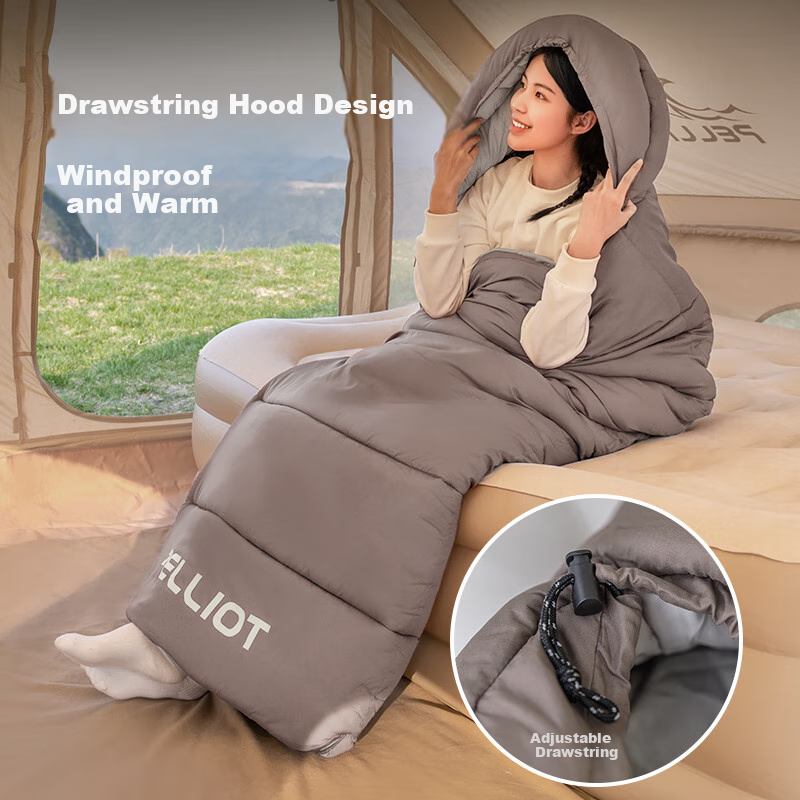 Pelliot Outdoor Winter Adult Thickened Down Cotton Camping Sleeping Bag 16503056...