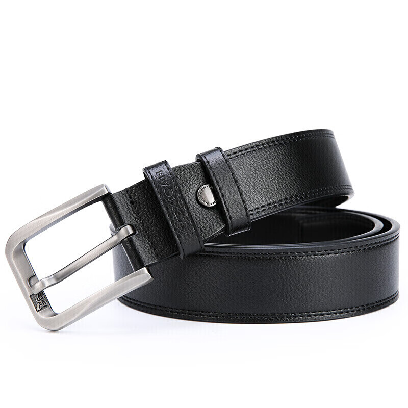 Scarecrow Men's Belt, Pin Buckle Genuine Leather, Business Waistband, Casual Tro...