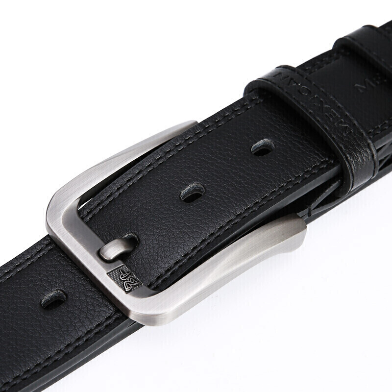 Scarecrow Men's Belt, Pin Buckle Genuine Leather, Business Waistband, Casual Tro...