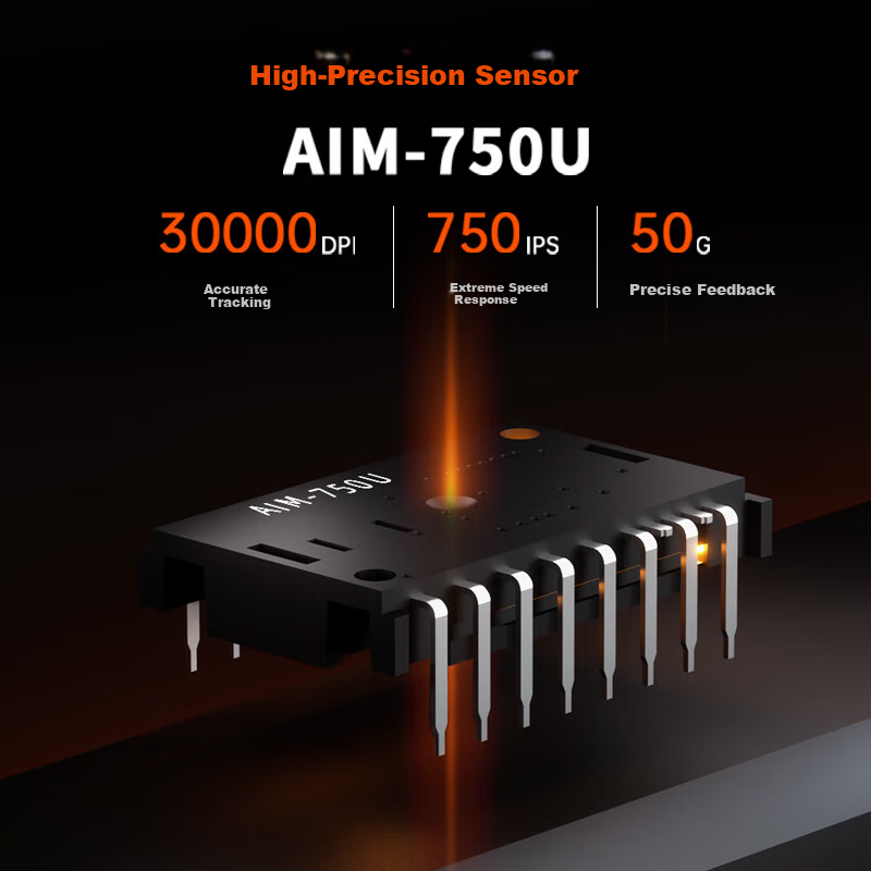 Dareu A950 Air Cicada Wing Dual Mode Wireless Mouse for Small Hands, Wireless an...