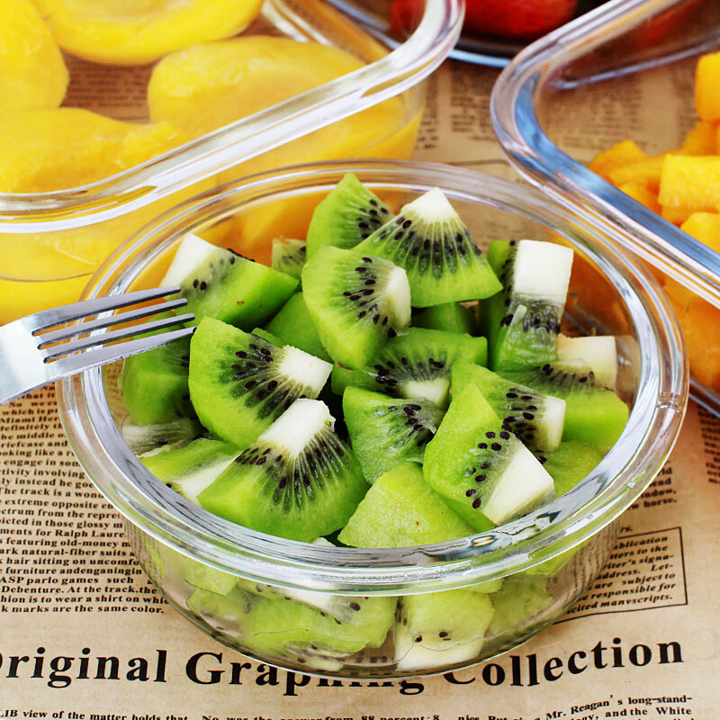 Chuangde Heat-Resistant Glass Food Storage Containers, Microwave And Oven Safe L...