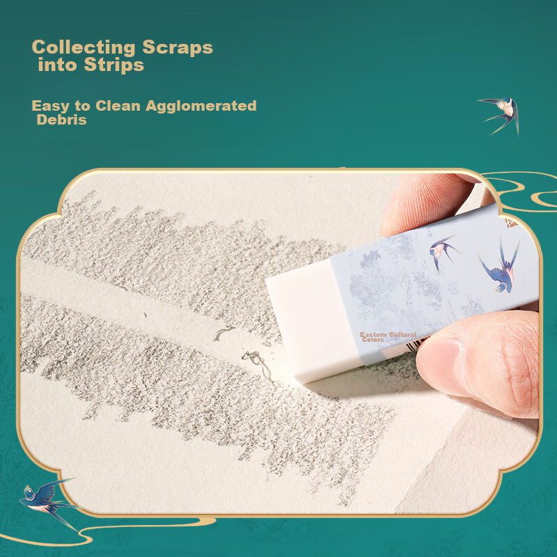 Deli 6 Erasers, Student Exam Preparation, College Entrance Exam, Art Drawing Ske...