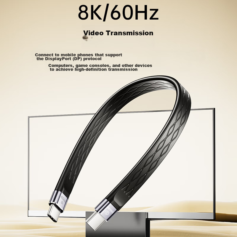 Biaze USB4 Data Cable, Type-C Full-Function Ctoc, Compatible with Thunderbolt 4,...