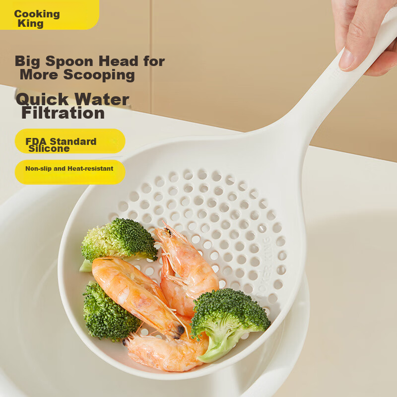 Chuidahuang Silicone Strainer, Large Size, for Home Kitchen Use, to Drain Dumpli...