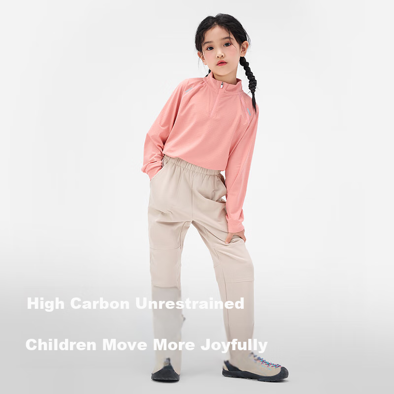 Pelliot Outdoor Children's Softshell Pants Winter Windproof Waterproof Fleece-li...