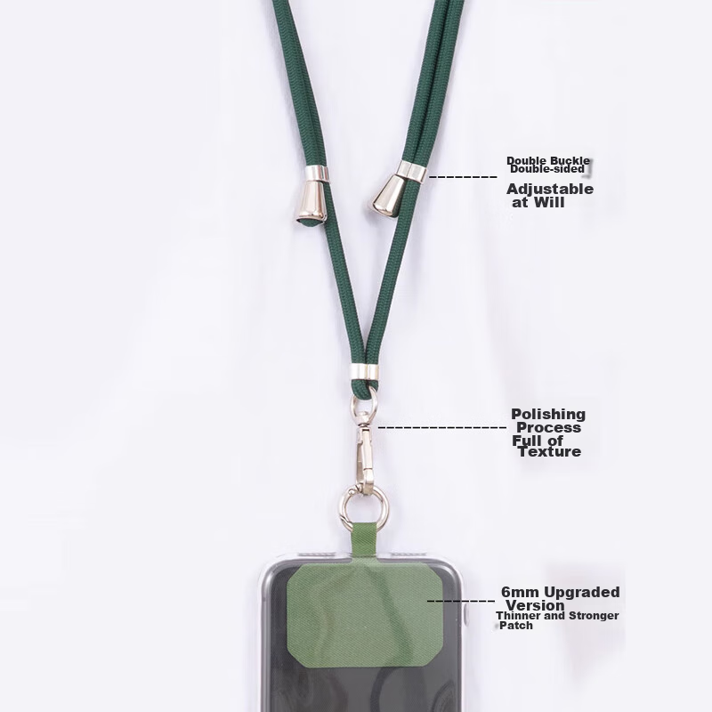 Dipuer Phone Strap, Neck Strap, Crossbody, Adjustable, Anti-Loss, Versatile Phon...
