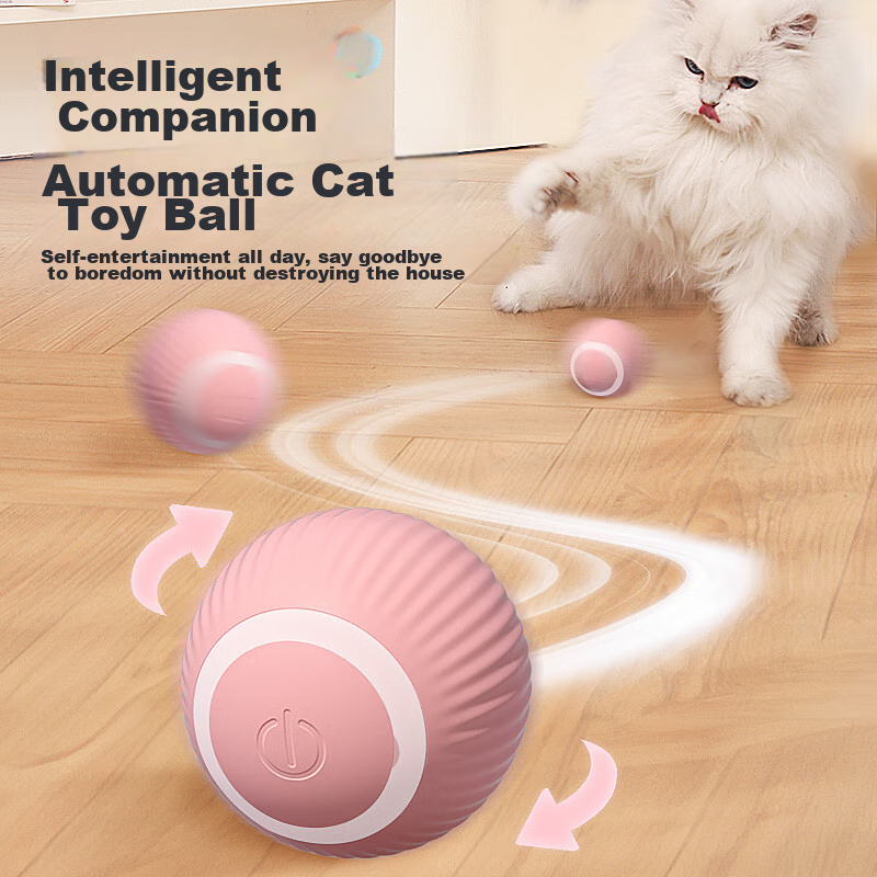 Chongyou Gravity Cat Toy, Fully Automatic Intelligent Interactive Ball, Self-Ent...