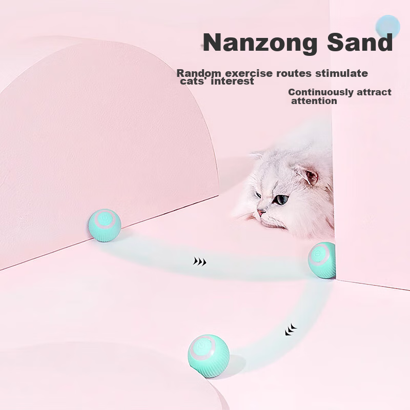 Chongyou Gravity Cat Toy, Fully Automatic Intelligent Interactive Ball, Self-Ent...