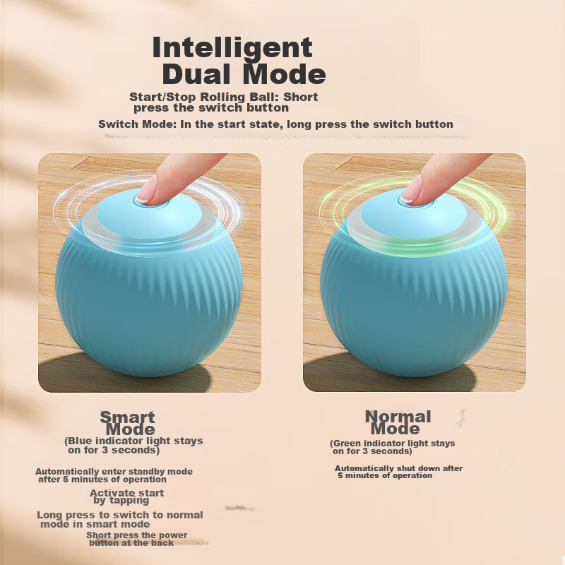 Chongyou Gravity Cat Toy, Fully Automatic Intelligent Interactive Ball, Self-Ent...