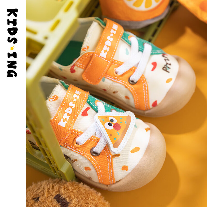 Kids.ing Baby Canvas Shoes Spring and Autumn Style Boys and Girls Toddler Non-sl...