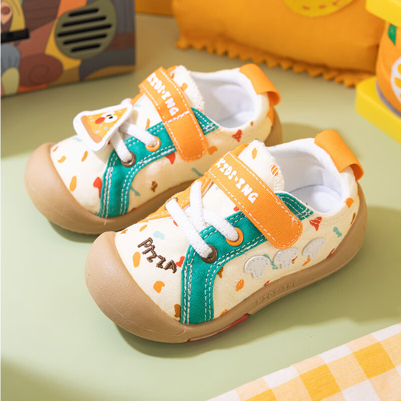 Kids.ing Baby Canvas Shoes Spring and Autumn Style Boys and Girls Toddler Non-sl...