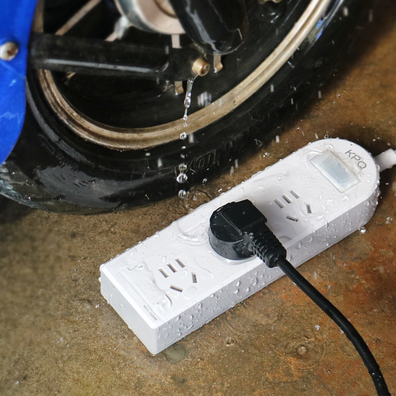 KPQ Zero-Contact KPQ Non-Electric Shock Socket, IPX9 Waterproof, Overload And Sh...