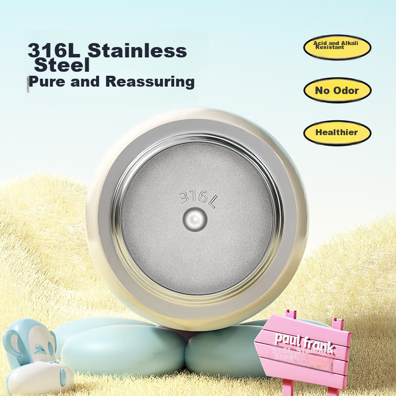 PAUL FRANK Insulated Cup Men and Women High-value Coffee Cup Large Capacity Chil...