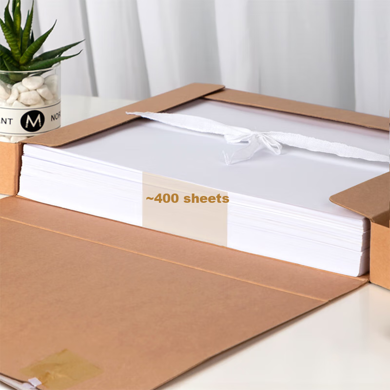 Deli 10 Pcs 40mm Mixed Pulp 280g Kraft Paper File Boxes, Document Boxes, Thicken...