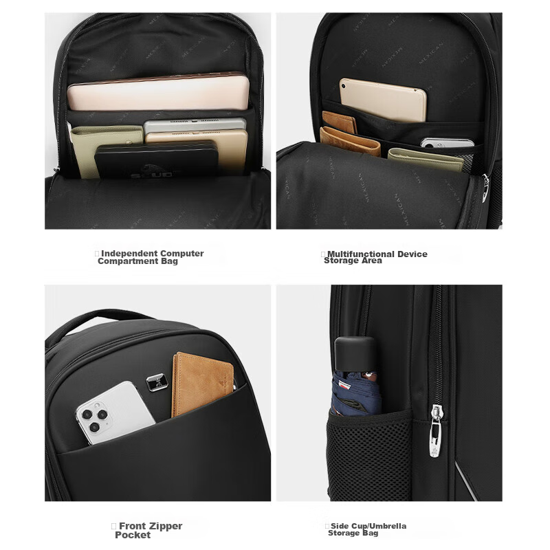 Scarecrow Backpack for Men, Travel Backpack 15.6/16 Inch Laptop Bag, Water-Resis...