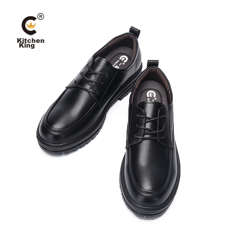Chuwang Chef Shoes, Kitchen Non-Slip Work Shoes, Comfortable Business Casual Wed...