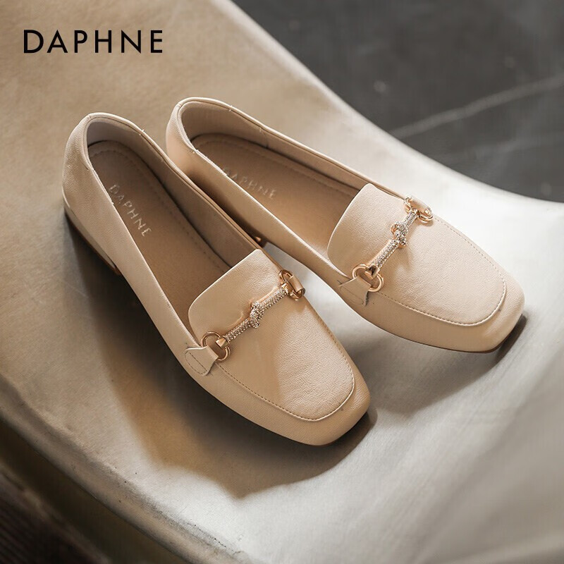 Daphne Women's Slip-on Loafers Spring/Autumn Flat British Style Penny Loafers Si...