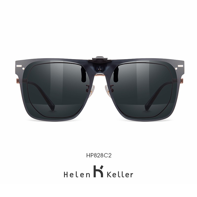 Helen Keller Glasses Clip, Fashionable Polarized Clip for Men And Women, Driving...