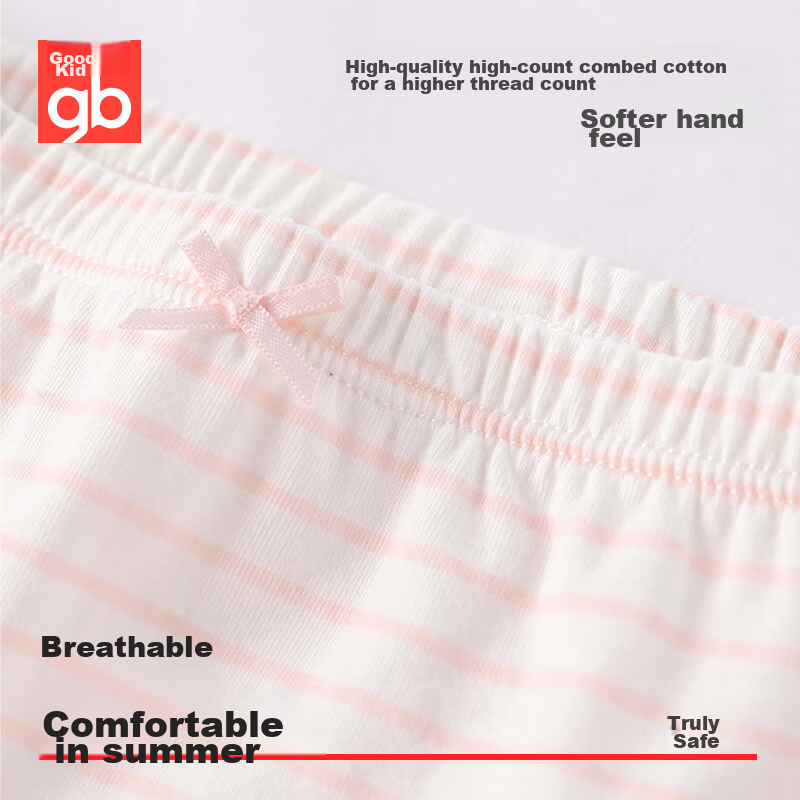Goodbaby Girls' Underwear, Girls' 5A Antibacterial Pure Cotton Triangle Panties...