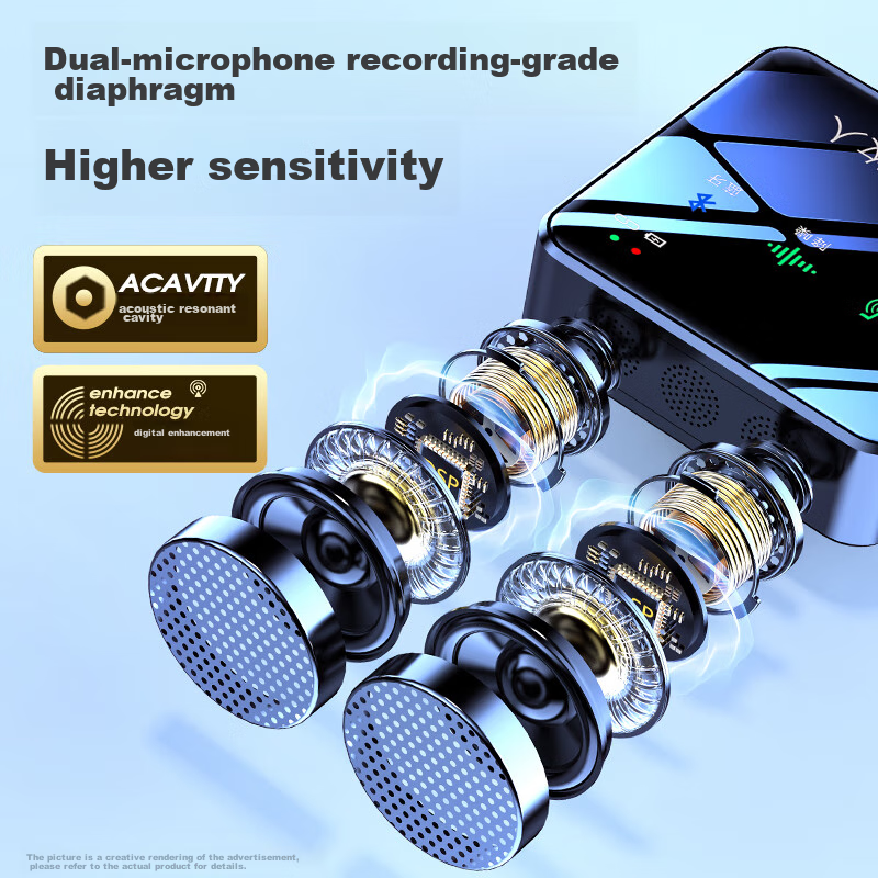 Good Shepherd Wireless Lavalier Microphone, One-To Receiver, Outdoor Noise-Cance...