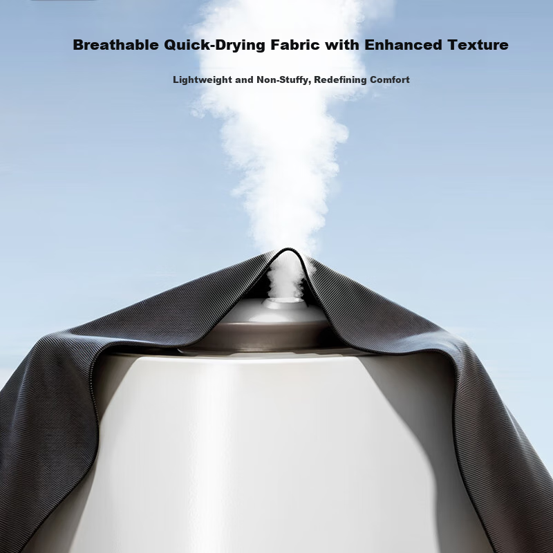 ERKE Men's Double-Layer Anti-Embarrassment Loose-Fit Quick-Dry Swim Trunks Beach...