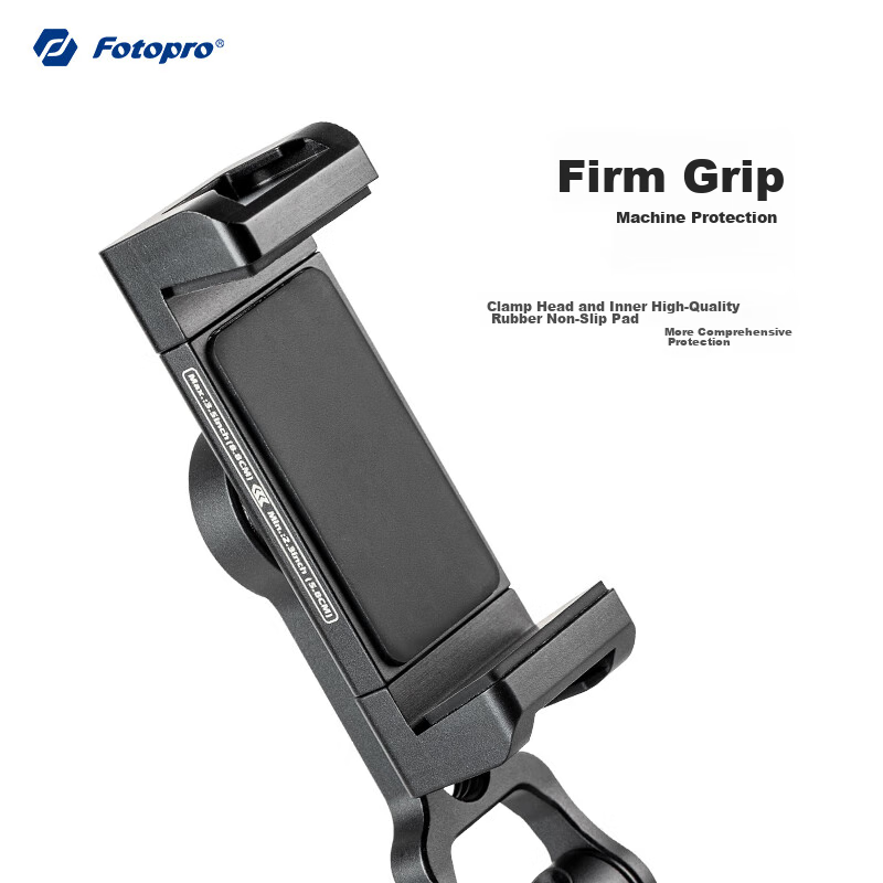 Fotopro SJ-99L Dual-Expand Cold Shoe Mount, Front And Back Tilt Adjustment, 1/4...