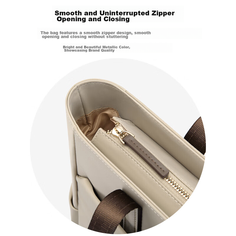 Golf Shoulder Bag for Women, Large Capacity 15-Inch Laptop Bag, Lightweight Hand...